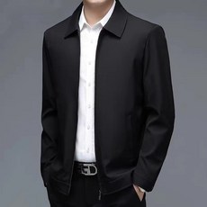 ZO9821 솔리드 카라넥 안감 신사점퍼