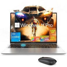 BHWW Laptop Computer for Gaming and Work Windows 11 Pro Intel Core i5 Intel Iris Plus Graphics 3, 단일, 단일