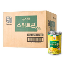 푸드림 대한제당 스위트콘 통조림, 425g, 24개입