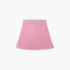 니트 플리츠 스커트(Pink)