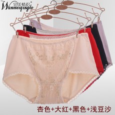 일곱바퀴 여성레이스팬티 모달 미디웨스트 자수 배쏙 섹시 드로즈 제기함 힙티백 엉덩이 빅사이즈 삼각