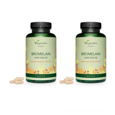 VEGAVERO BROMELAIN 500mg 베가베로 브로멜라인 500mg 90캡슐 2팩