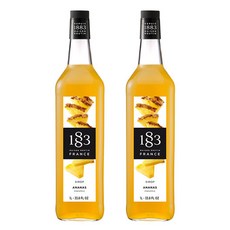 1883 파인애플 시럽 1000ml 2개세트