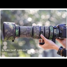 체이싱 버드 위장 렌즈 코트 SIGMA 60-600mm F/4.5-6.3 DG 방수 및 보호 커버 시그마 60600len