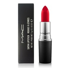 맥 MAC Satin Lipstick Red 스테인 립스틱 맥레드 3g 1팩