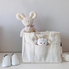 소이마켓 기저귀가방 미친수납백 텀블러백 캔버스백 국민기저귀가방 3 color, 블랙