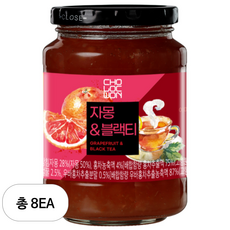 초록원 자몽 블랙티, 560g, 1개입, 8개
