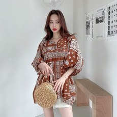 에스닉블라우스