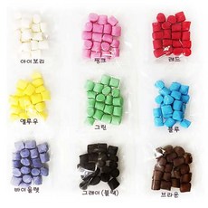 주물럭 비누베이스(100g~500g, 아이보리-100g-5개 - 주물럭비누베이스