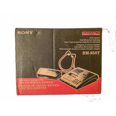 Sony Bm850 Bm-850 마이크로카세트 전사 기계 394148