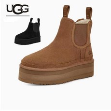 UGG 어그 뉴멜 플랫폼 첼시부츠 NEUMEL PLATFORM CHELSEA 체스넛 1134526-CHE