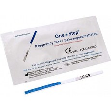 15 One+Step highpr%u00c3%u00a4zise 임신 검사 25 miu/ml, 1