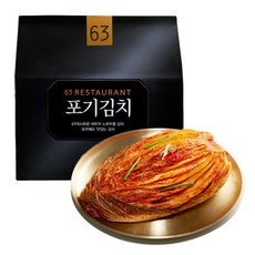 63 파빌리온 레스토랑 포기김치 3kg, 1개