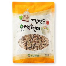 [김연도혼합곡] 웰빙 오색현미 500g x 2봉, 2개