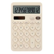 모닝글로리 비움 핸디 계산기 ECD-704, 베이지, 1개 1개, 베이지