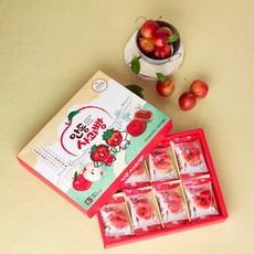 안동 사과빵 화과자 특산물 빵 28gX8입, 8개, 28g