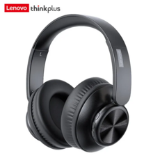 레노버 G70 HIFI 무선 블루투스 헤드폰 헤드셋 노이즈캔슬링 귀안아픈 모니터링, 블랙