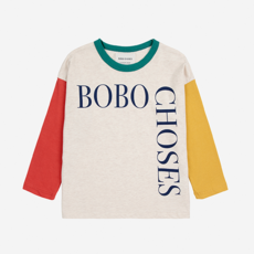 [보보쇼즈 24FW 1차] Bobo Choses Square Color Block T-shirt B224AC014