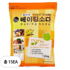 초야식품 참이맛 베이킹소다, 1.8kg, 15개