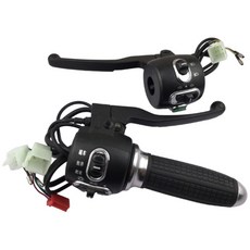Ebike轉把開關鼓碟煞把手, 2個