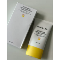 [NEW] 정품 스킨앤랩 포어베리어 틴티드 선 스크린 50ml 파데프리선크림 무기자차선크림 무가지차선로션 프라이머선크림 선크림무기자차 올인원선크림