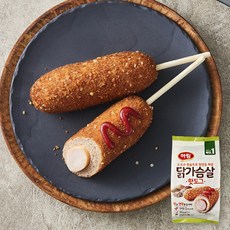 하림 닭가슴살 핫도그 450g, 1개