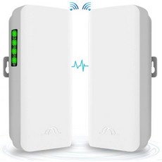 Richbarn CPE220 5.8G 무선 브릿지 PTMP WiFi PTP 포인트 투 액세스 실외 네트워크 CPE 2KM 전송 거리12DBi 고이득 안테나 2 LAN 100MBPS