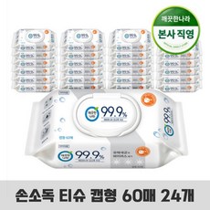 깨끗한나라손소독60매24개