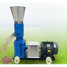 사료제조기 펠릿 성형 기계 상업용 가축 조류 동물, 150 4.5kW 380v 압력 롤러 2개, 1개