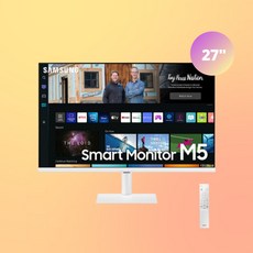 27인치 삼성 스마트 모니터 M5 S27BM501 화이트 (68.6cm)