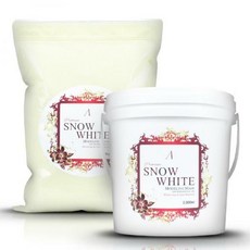 [안스킨]프리미엄 스노우 화이트 모델링팩 지퍼백 1kg, 없음, 터번(화이트)-1