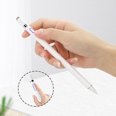 스마트폰 태블릿 스타일러스 스마트 터치펜 가성비 정전식 나단스펜슬 아이패드 갤럭시 탭 라미펜 짭플펜슬, 블랙, 17.8cm