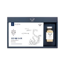 정성깃든 국산 멸치 다시팩 2종 쇼핑백 선물세트, 1개