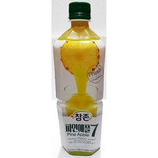 [HIT상품] 파인 에플 원액 참존 835ml x12개 과일 음료 베이스, 1