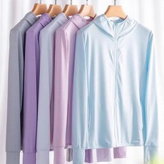 로로스키니 자외선 여성 바람막이 자켓 LS0637, 2XL, 핑크