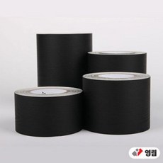 영림 인테리어 필름 몰딩 시트지 필름지 문틀 걸레받이 띠벽지 PS071 우드 검정