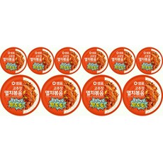 샘표 고추장 멸치볶음 50g 캠핑 반찬캔, 10개