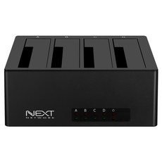 넥스트 이지넷 유비쿼터스 USB 3.0 4Bay 도킹스테이션 NEXT-644DU3, 본상품선택