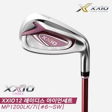 [단가인하][던롭스포츠코리아정품]2022 젝시오 12 레이디스(XXIO 12 LADIES) 카본 아이언세트[여성용보르도][7i#6~SW][MP1200LK], #6∼SW L