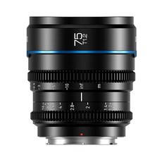 SIRUI Night Walker 75mm T1.2 S35 망원 시네렌즈 대구경 매뉴얼 포커스 렌즈(MS75X-B X마운트 블랙