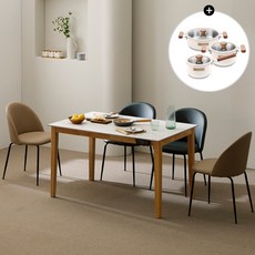 마이엘 올리 4인용 통 포세린 세라믹 12T 언더렌지 인덕션 테이블 식탁세트, 1. 식탁 단품, 그레이상판