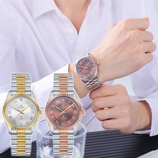 애드크로스 탠디 다이아몬드 남성 다이아 메탈 브랜드 손목 시계 TS-303 GOLD RG 골드 로즈골드