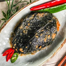 별미반찬 제맛 된장 콩잎