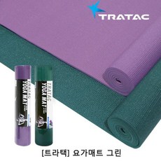 트라택 요가매트 그린 1P 필라테스매트 홈트매트