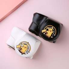 카메라 가죽 케이스 소니 A6000 카메라 케이스 캐논 M50 100D 200D A6400 a6100 러블리 싱글 보호, 02 A610063006400a600
