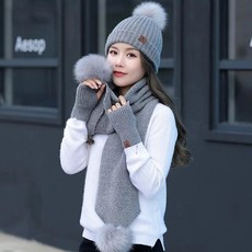 니트털방울모자