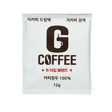 지커피 드립백커피 B타입 블렌드 12g