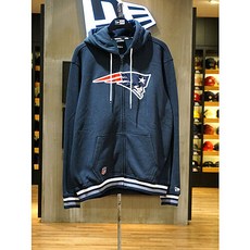 [뉴에라] 뉴에라 공용 NFL 팀 로고 베이직 기모 후드 집업 12142331