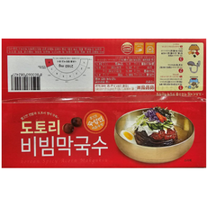 백제 도토리 비빔막국수 297g x 6개 면류 코스트코, 1팩, 297.5g