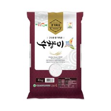 현대농산 수향미 골든퀸3호 쌀 4kg 단일품종 소포장쌀, 1개